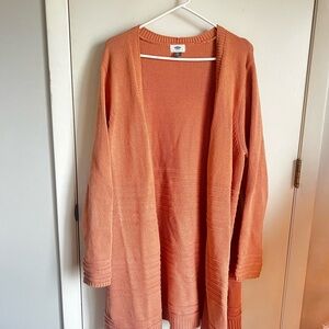 Like New! Old Navy Mauve Open-Front Women's Sweater